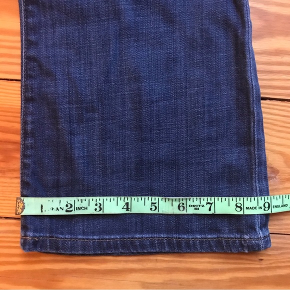 Joe’s Jeans Dark Wash Provocateur Flare, EUC, 30 W - Picture 7 of 11